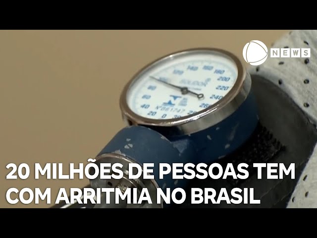 ⁣Cerca de 20 milhões de pessoas sofrem com arritmia cardíaca no Brasil