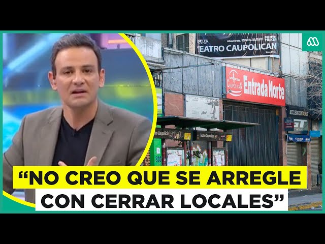 "No creo que se arregle con cerrar locales": Gonzalo Ramírez por crimen en Teatro Caupolic