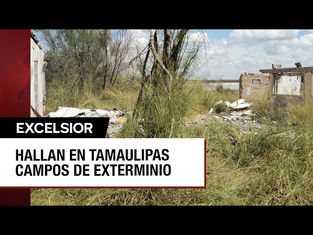 ⁣Descubren dos campos de exterminio humano en Tamaulipas