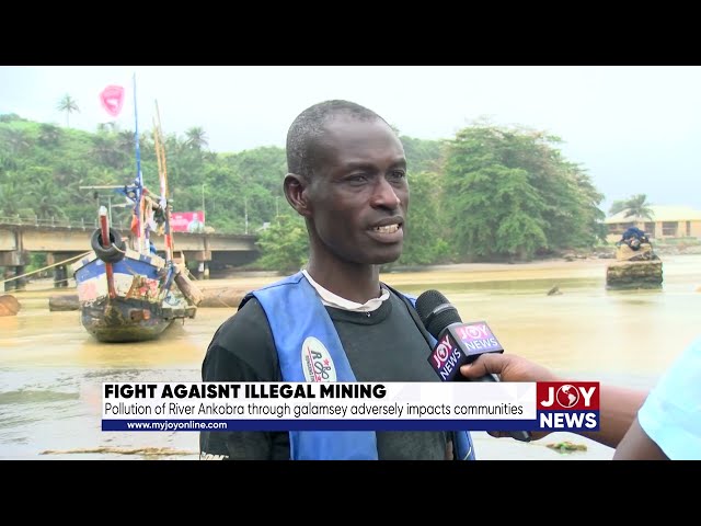 ⁣Illegal mining: Pollution of River Ankobra through galamsey adversely impacts communities