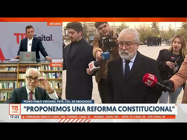 Presidente Colegio de Abogados: "Hermosilla está colegiado y puede ser sancionado"