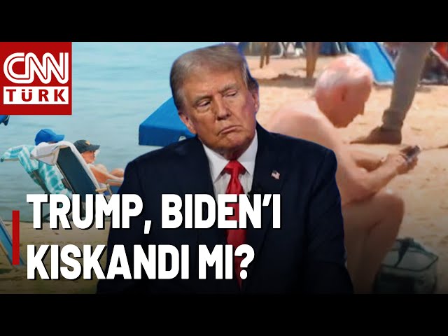 ⁣"Uyuşuk Joe Sahilde Uyuyor!" 3. Dünya Savaşı Konuşulurken, Biden'ın Tatili Trump'