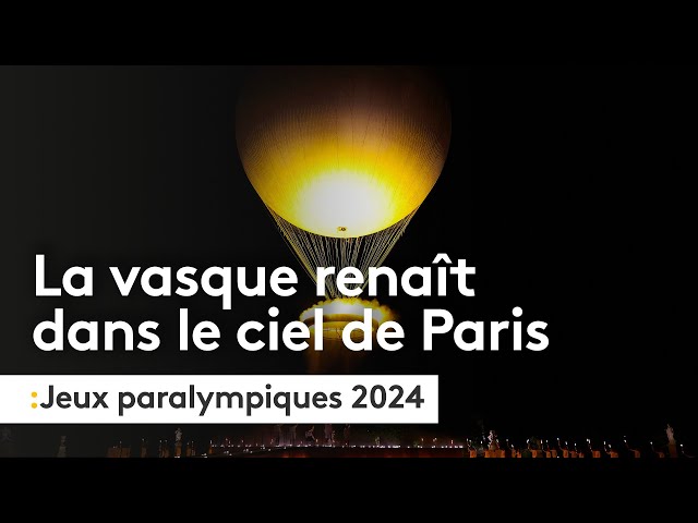 Paris 2024 : revivez l'allumage de la vasque pour les Jeux paralympiques