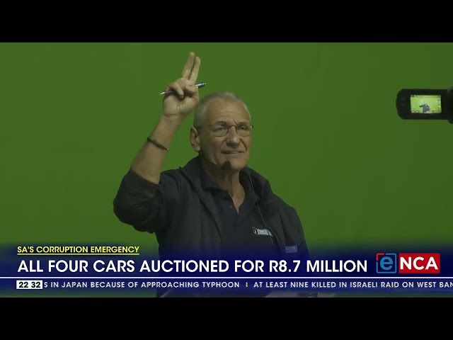 ⁣Hamilton Ndlovu's luxury cars auctioned for R8.7 million