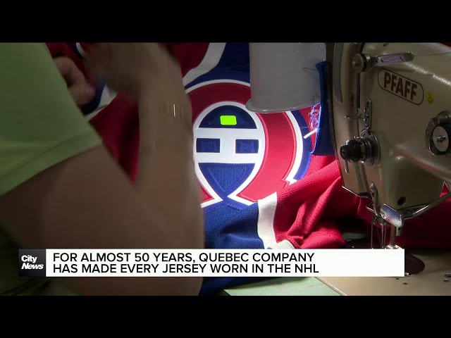 ⁣Quebec company SP apparel is behind the manufacturing of NHL jerseys