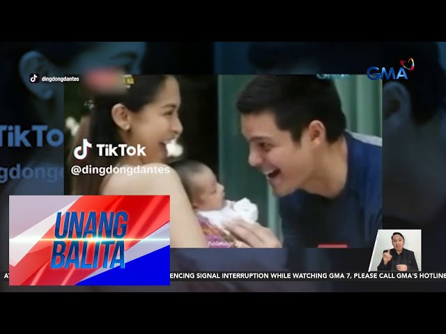 ⁣Dingdong Dantes, nag-share ng throwback moments nila ni Zia | Unang Balita