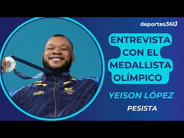 ⁣Yeison López: medallista olímpico se prepara para sus próximas competencias