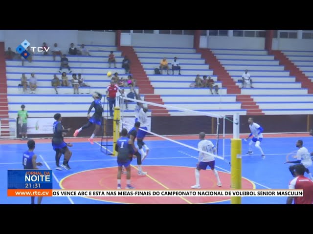 ⁣Interclube está nas meias-finais do Nacional Voleibol Masculino, depois de vencer o Uni-Mindelo