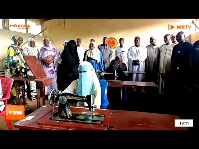 ⁣PROVINCE DU OUADDAÏ - La Ligue des Pionniers Créateurs forme 30 femmes en couture