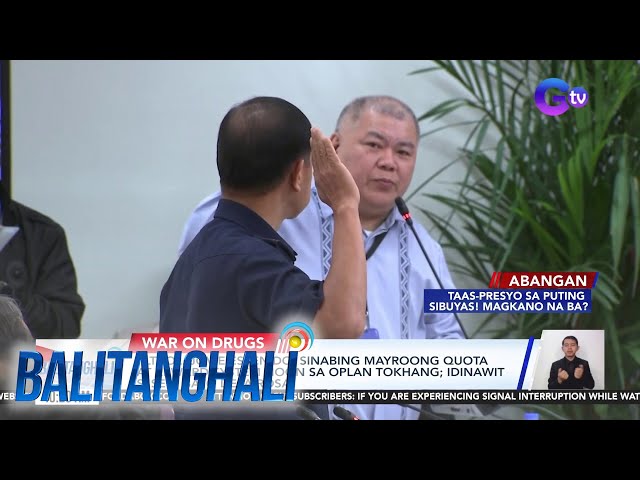 ⁣PLTCOL. Jovie Espenido, sinabing mayroong quota at reward system noon sa Oplan... | Balitanghali