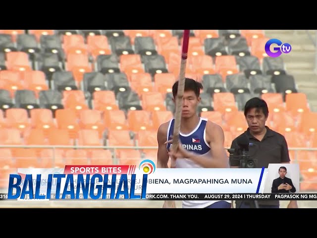 ⁣PHL pole vaulter EJ Obiena, magpapahinga muna dahil sa spine injury | Balitanghali