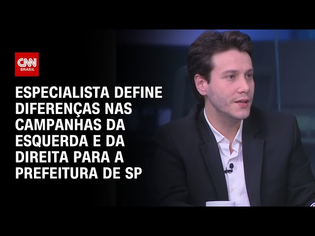 Especialista define diferenças nas campanhas da esquerda e da direita para a Prefeitura de SP | WW