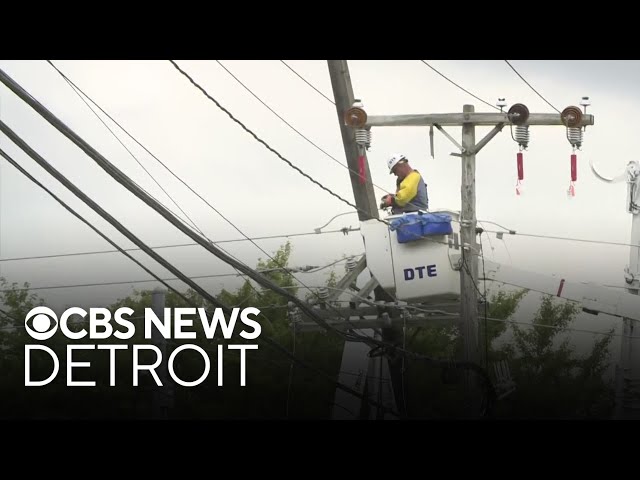 ⁣Storm knocks out power, takes down trees in Rochester Hills