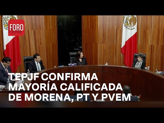 ⁣TEPJF Confirma Mayoría Calificada de Morena y Aliados en la Cámara de Diputados - En Una Hora