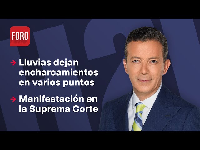 Lluvias dejan encharcamientos en varios puntos / Hora 21 con José Luis Arévalo - 28 de agosto 2024