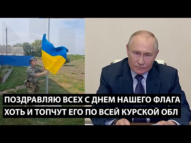 ⁣Поздравляю всех с днем нашего флага... ХОТЬ И ТОПЧУТ ЕГО ПО ВСЕЙ КУРСКОЙ ОБЛАСТИ....