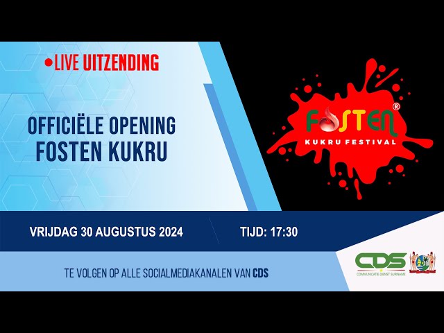 ⁣OFFICIELE OPENING FOSTENG KUKRU 30-08-2024