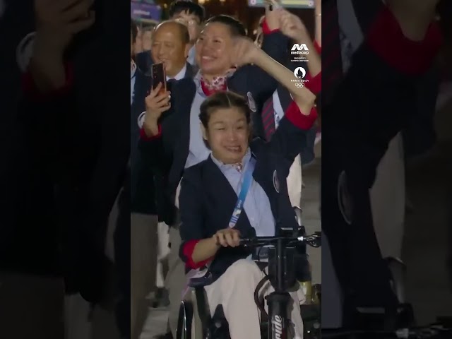 Paris Paralympics 2024:  Team Singapore arrives at opening ceremony