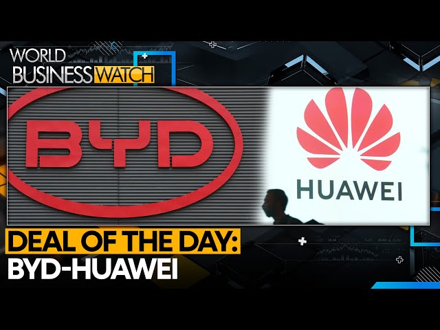 ⁣BYD & Huawei team up for smarter EVs | World Business Watch | WION News