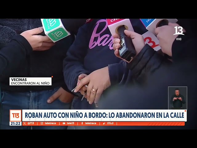 Motochorros abandonaron a niño en la calle tras robar vehículo en San Miguel