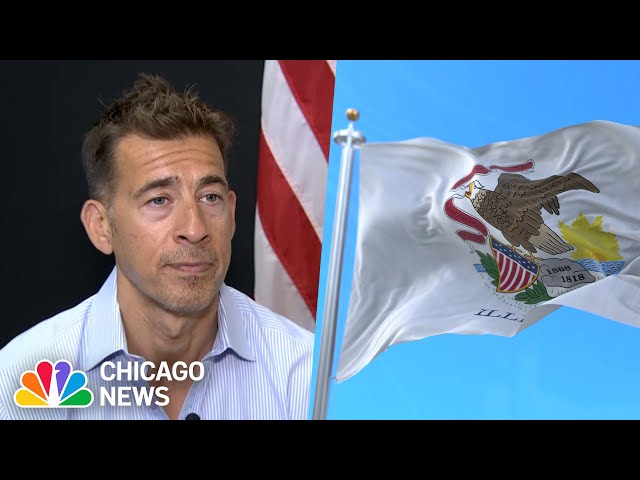 ⁣Interview: Secretary of State Giannoulias discusses search for Illinois’ new state flag