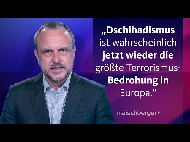 ⁣Wie groß ist die Bedrohung in Europa? Terrorismusexperte Peter Neumann im Gespräch | maischberger