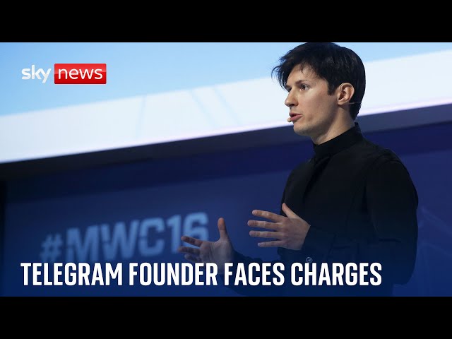 ⁣Telegram founder Pavel Durov facing charges over allowing criminal activity on messaging app