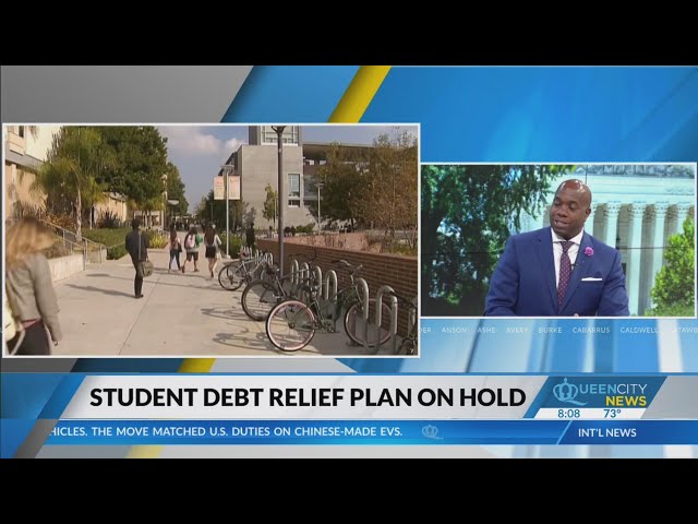 ⁣Legal Analysis: Student debt relief plan on hold