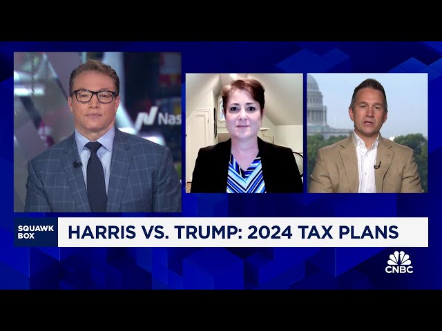 ⁣Harris' tax plan would be far more committed to a responsible fiscal trajectory, says Wendy Ede