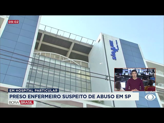 Técnico de enfermagem é preso suspeito de estuprar paciente em SP