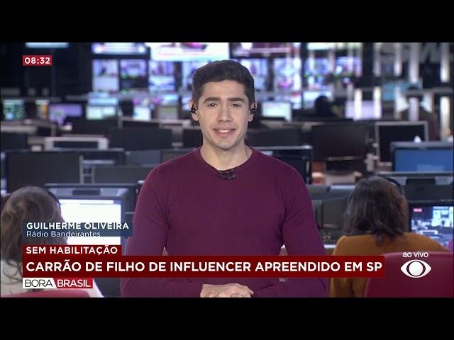 ⁣Carro de luxo do filho da Deolane é apreendido em SP