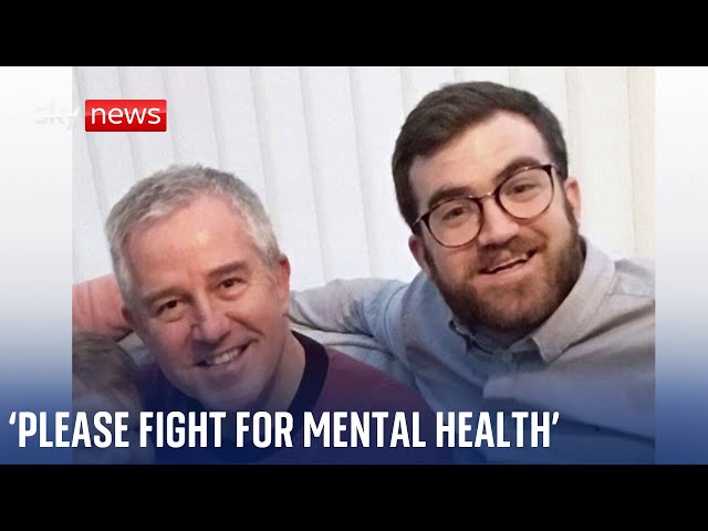 ⁣Charity founder's son wrote 'fight for mental health' in letter before he died