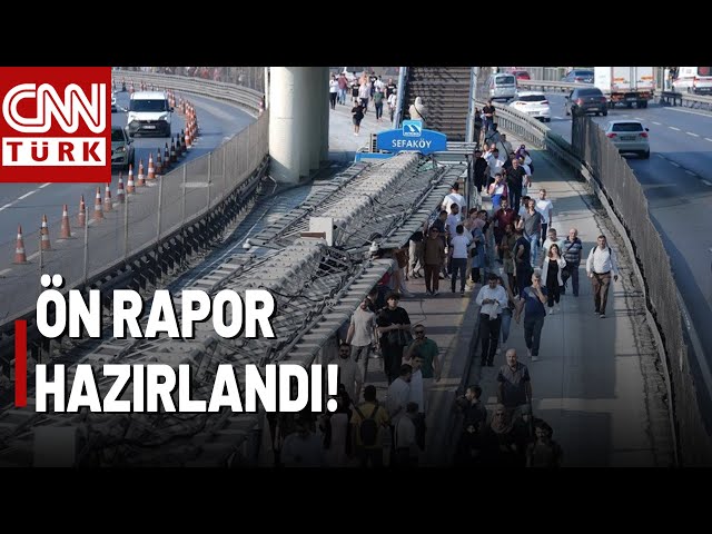 SON DAKİKA  Metrobüs Kazasında Bilirkişi Ön Raporu Hazırlandı!