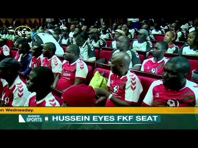 ⁣Hussein Mohammed launch his bid for FKF presidency