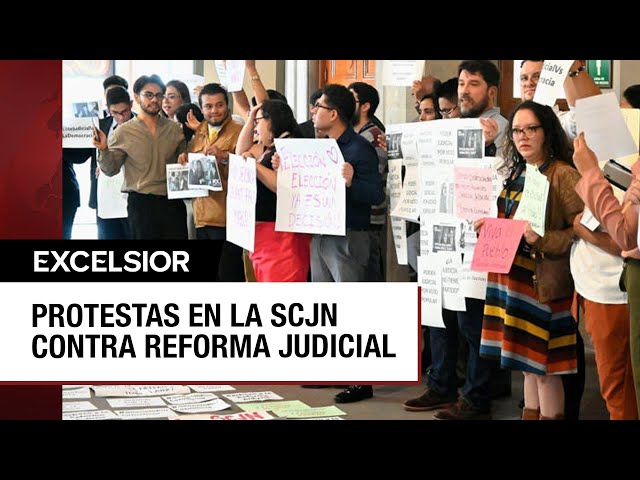 Se confrontan en la SCJN por la reforma judicial