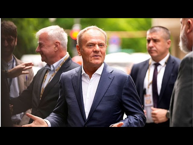 ⁣Polish Prime Minister Donald Tusk announces record defence spending in 2025 budget