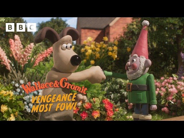 ⁣First look at Wallace & Gromit's new invention, Norbot - BBC