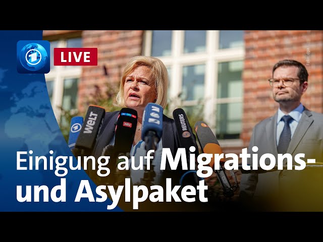 ⁣Bundesregierung einigt sich auf Migrations- und Asylpaket