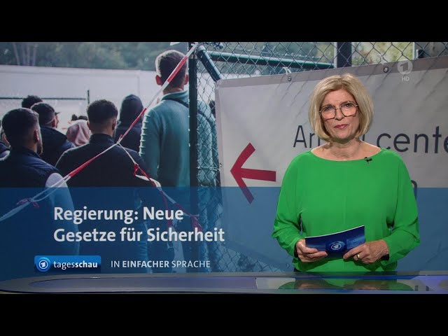 tagesschau in Einfacher Sprache 19:00 Uhr, 29.08.2024