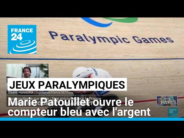 ⁣Jeux paralympiques : Marie Patouillet décroche la médaille d'argent en para cyclisme sur piste