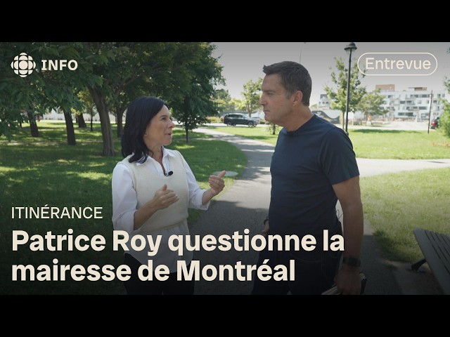 ⁣Itinérance et logement modulaire temporaire : les réponses de la mairesse de Montréal