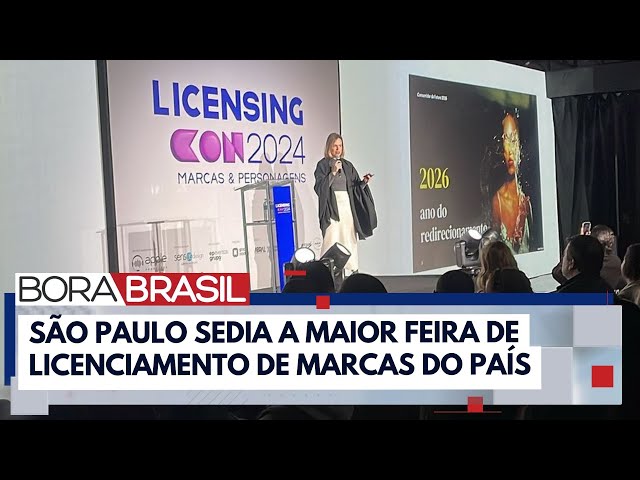 ⁣SP sedia a maior feira de licenciamento de marcas do país | Bora Brasil