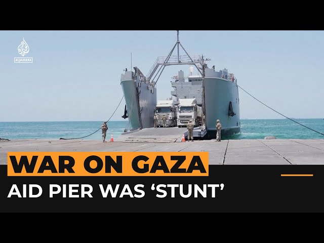 ⁣Inspector General report says Gaza aid pier warnings ignored | Al Jazeera Newsfeed