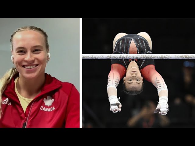 ⁣One-on-one with winner of the Olympic sportsmanship award | Canadian Gymnast Ellie Black