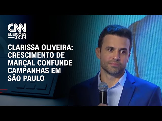 ⁣Clarissa Oliveira: Crescimento de Marçal confunde campanhas em São Paulo | BASTIDORES CNN