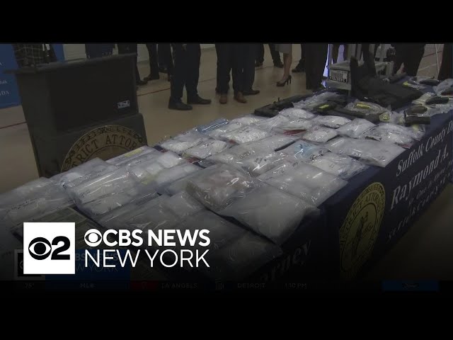 ⁣Dozens indicted in New York drug and gun takedown