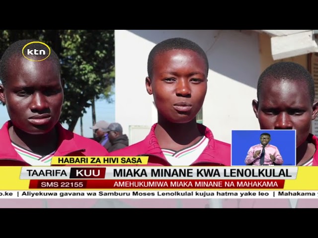 ⁣Kesogon yatamba katika mchezo wa voliboli katika michuano ya shule za upili