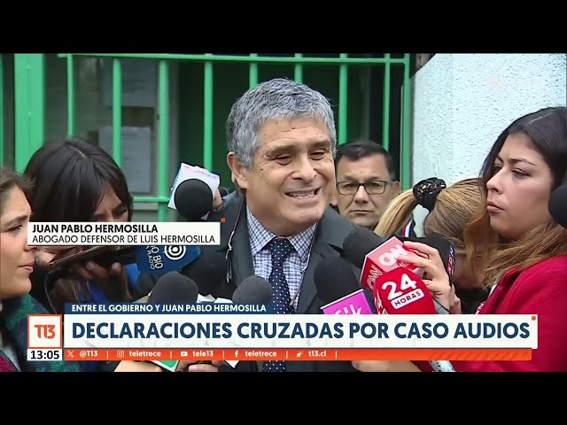 Declaraciones cruzadas por caso Audios