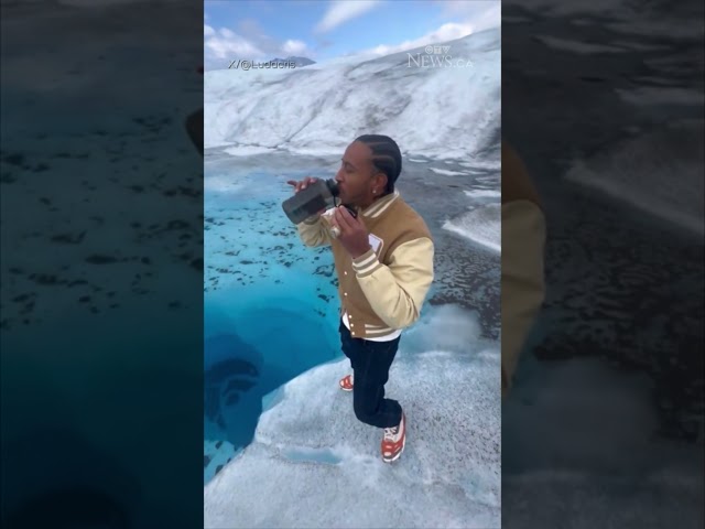 ⁣Ludacris' gulp of untreated Alaska glacier melt was totally fine, scientist says