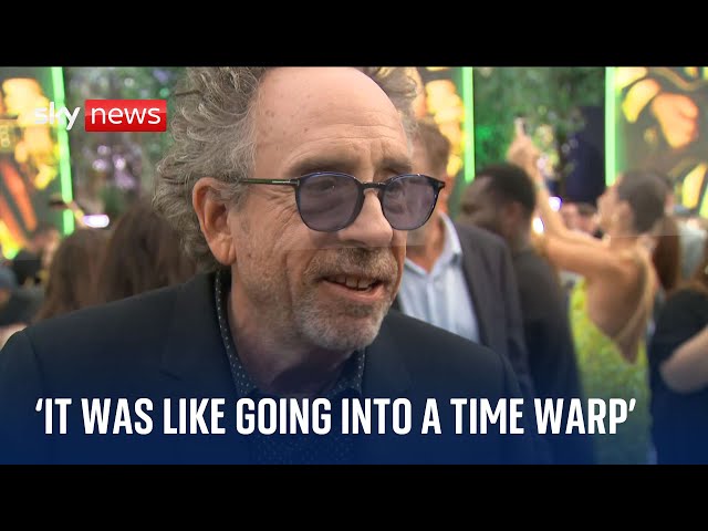 ⁣Tim Burton on Beelejuice sequel: 'It was like going into a time warp'